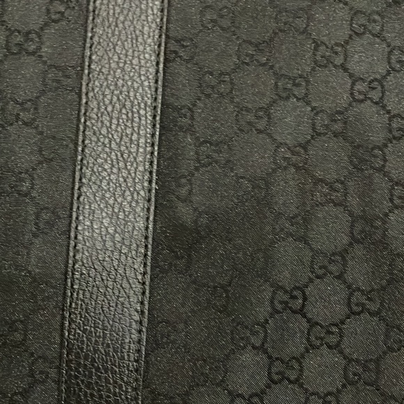 GG Canvas Small/Dollar Calf Nero - Gucci Outlet Handbag - Made in Italy 341536 - Picture 9 of 17